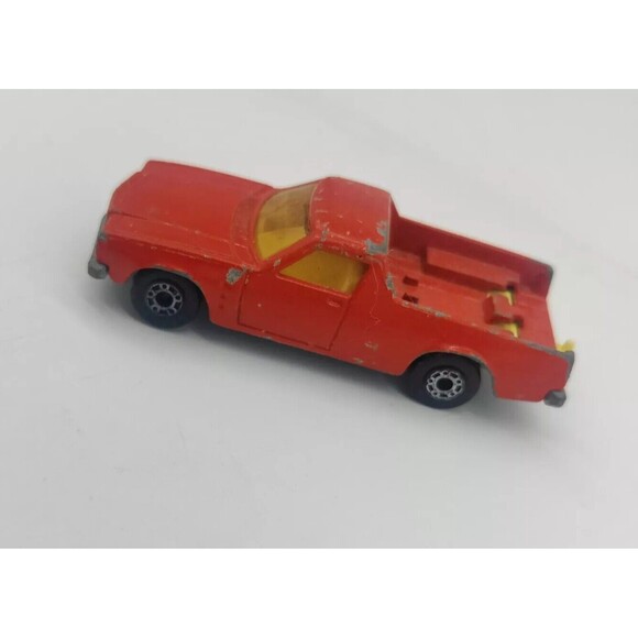 Vintage 1977 Lesney Matchbox Superfast No. 60 Holden Pick-Up Model MB60 Red Car - Picture 3 of 10